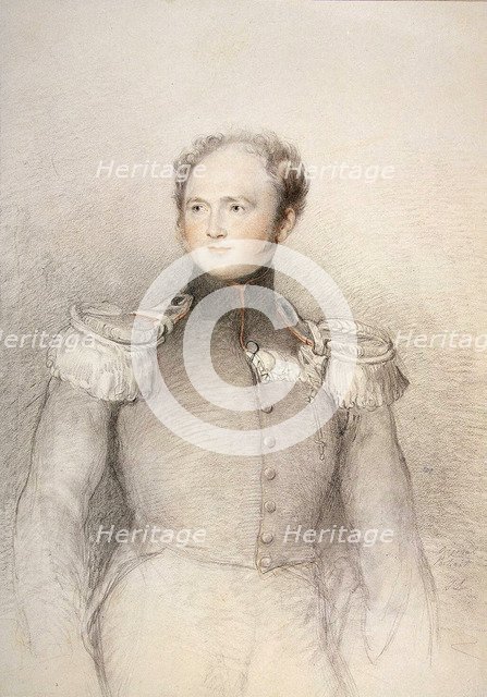 Portrait of Emperor Alexander I (1777-1825), 1818.  Creator: Lawrence, Sir Thomas (1769-1830).