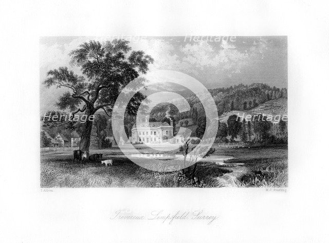 Trevereux, Limpsfield, Surrey, 19th century.Artist: MJ Starling