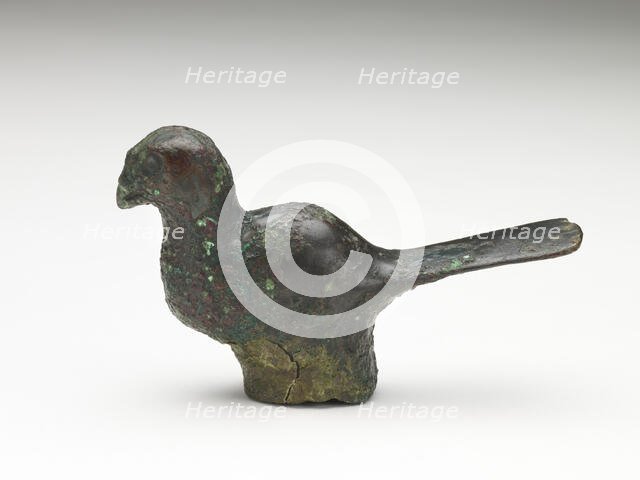 Finial in the form of a bird, Han dynasty, 206 BCE-220 CE. Creator: Unknown.