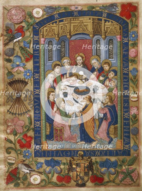 The Last Supper, 1502. Artist: Anonymous  