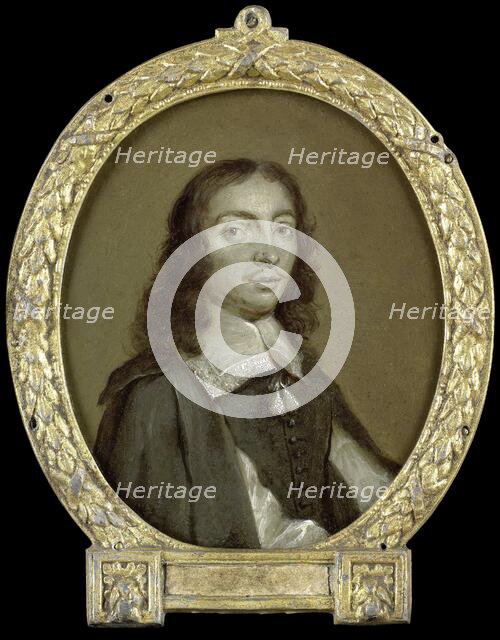 Portrait of Frans Godin, Poet in Brussels, 1732-1771. Creator: Jan Maurits Quinkhard.