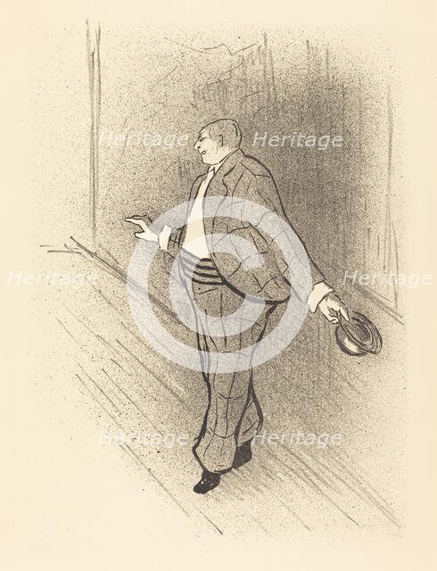 American Singer (Chanteur americain), 1893. Creator: Henri-Gabriel Ibels.