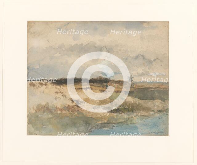 View of the Dekkersduin near The Hague, c.1860. Creator: Jan Hendrik Weissenbruch.