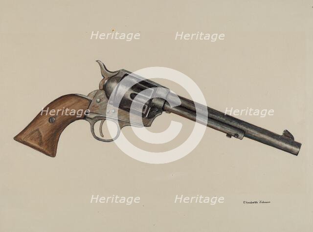 Revolver, c. 1942. Creator: Elizabeth Johnson.