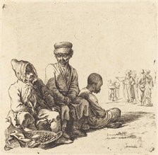 Russians and Turks, 1764. Creator: Daniel Nikolaus Chodowiecki.