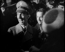 Joseph Goebbels Collecting for Charity, 1930s. Creator: British Pathe Ltd.