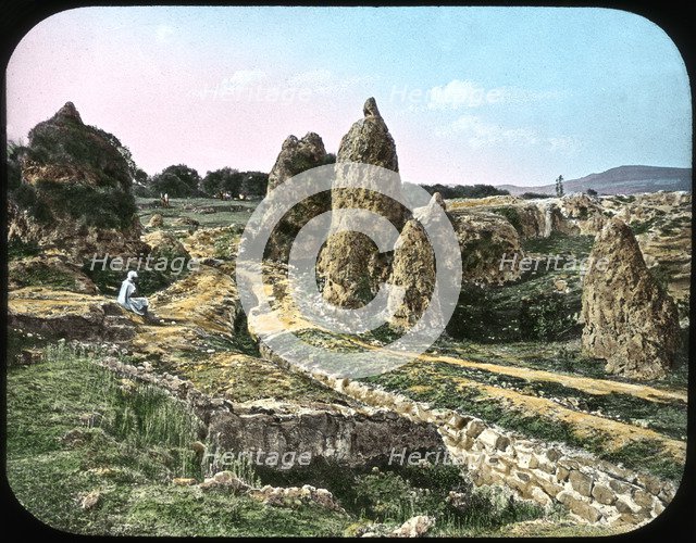 Le mariage arabe, Hammam Meskoutine, Algeria, c19th century. Artist: Unknown