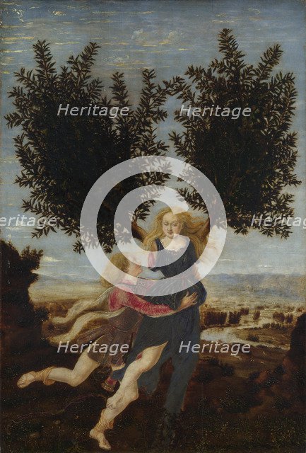 Apollo and Daphne, ca. 1470-1480. Artist: Pollaiuolo, Antonio (ca 1431-1498)