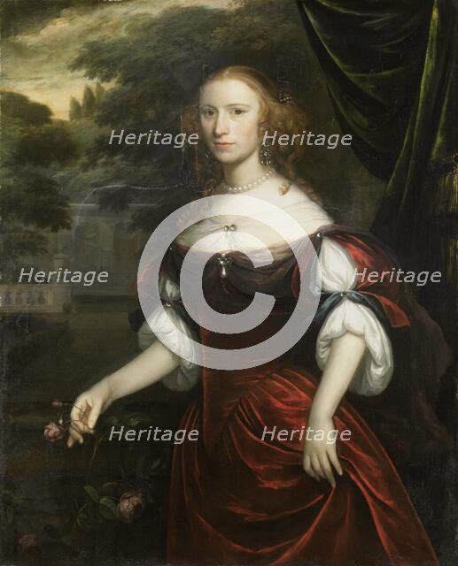 Portrait of a Woman, 1667. Creator: Verelst Harman.