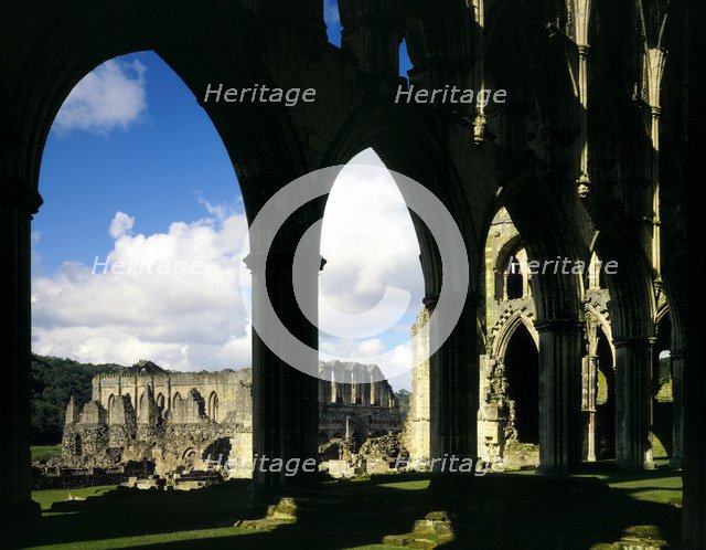 Rievaulx Abbey, North Yorkshire, 1987.  Artist: Paul Highnam