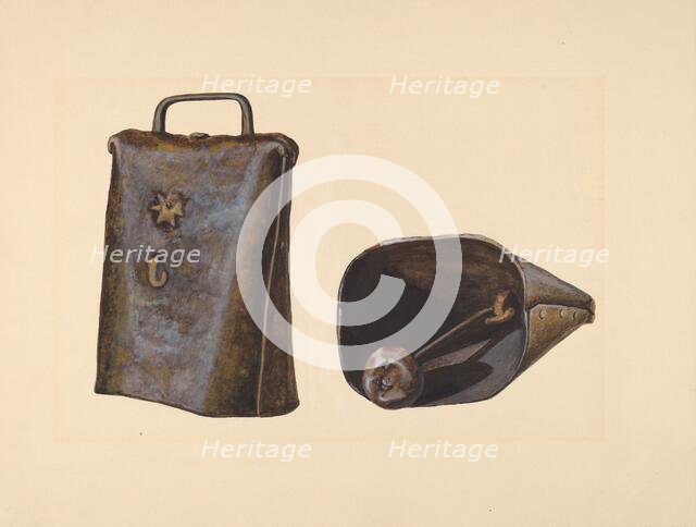 Cow Bell #6 (With Star), c. 1936. Creator: Dorothy Brennan.