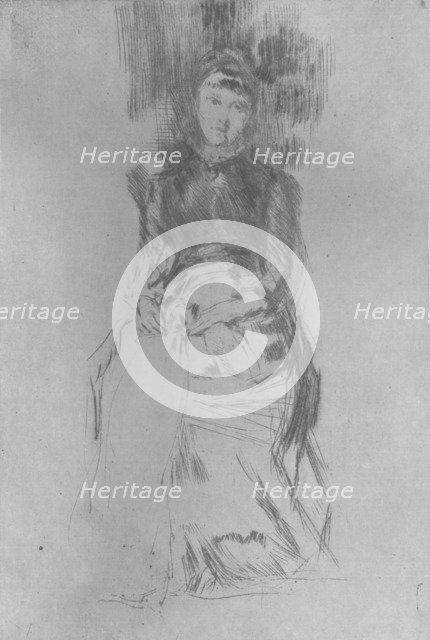 'Agnes', c1875, (1904). Artist: James Abbott McNeill Whistler.