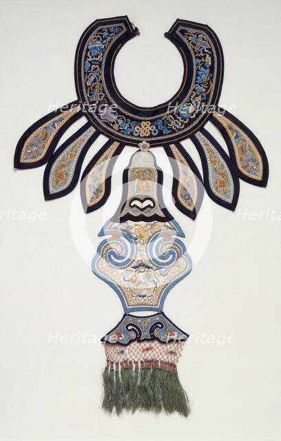 Woman's Pendant Collar, about 1880. Creator: Unknown.