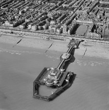The West Pier, Brighton, Sussex, 1952. Artist: Aerofilms.
