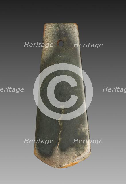 Ceremonial Axe (Fu), c. 1900-1500 BC. Creator: Unknown.