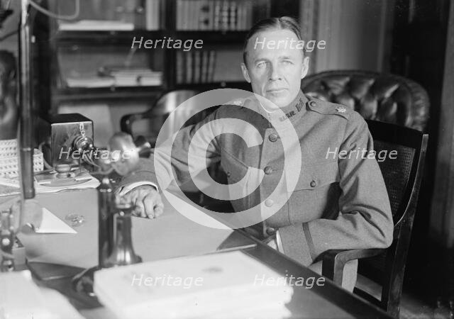 Major Benedict Crowell, U.S.A., Assistant Secretary of War, at Desk, 1917. Creator: Harris & Ewing.