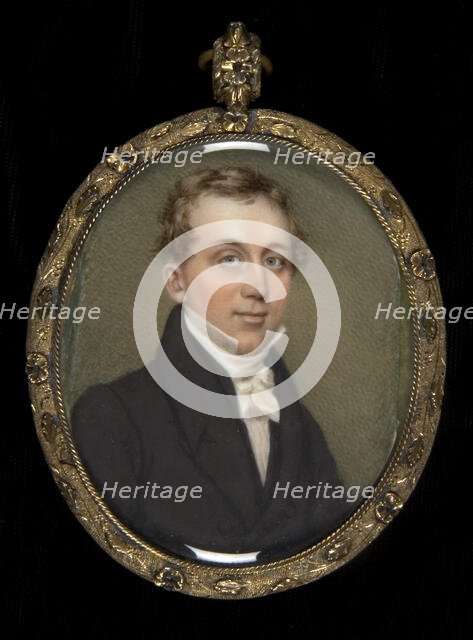 Portrait of a Gentleman, ca. 1830. Creator: Nathaniel Rogers.