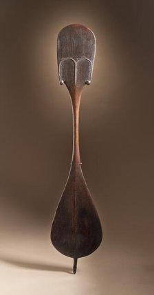 Dance Paddle (rapa) (image 2 of 2), c.1800. Creator: Unknown.