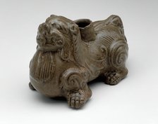Stand in the Form of a Crouching Lion, Western Jin dynasty, (265-316), late 3rd century. Creator: Unknown.
