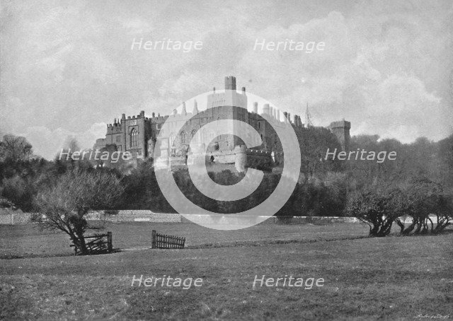 'Arundel Castle', c1896. Artist: J White.
