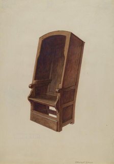 Chair, c. 1941. Creator: Ethelbert Brown.