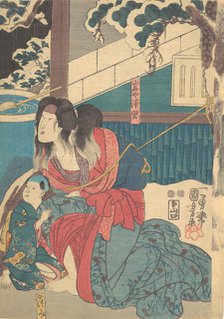 Print, 19th century., 19th century. Creator: Utagawa Kunisada.