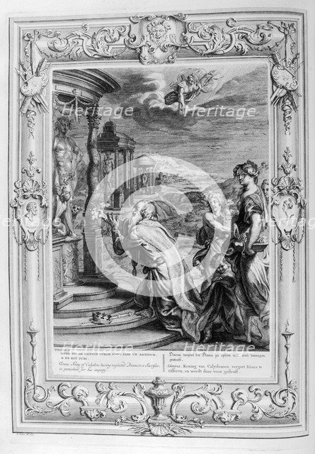 'Oeneus, King of Calydon.. is Punished for his Impiety', 1733. Artist: Bernard Picart