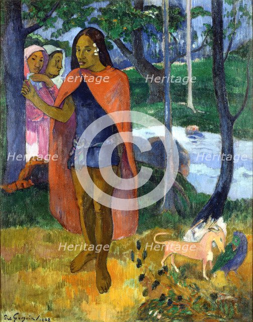 The Sorcerer of Hiva Oa. Artist: Gauguin, Paul Eugéne Henri (1848-1903)