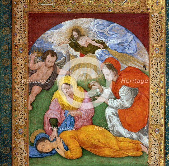 Painting of the martyrdom of St Cecilia, 3rd century. Creator: Unknown.
