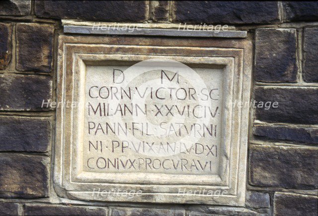 Roman memorial to Cornelius Victor, c1st-2nd century. Artist: Unknown.