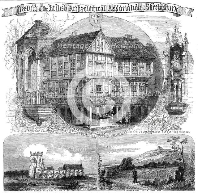 Meeting of the British Archaeological Association at Shrewsbury, 1860. Creator: Unknown.