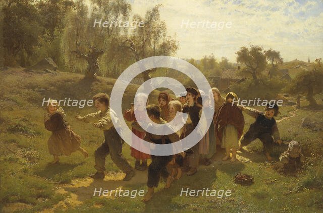 The Game. Creator: Johan August Malmström.