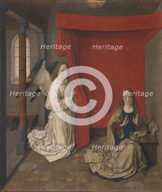 The Annunciation, about 1450-1455. Creator: Dieric Bouts.