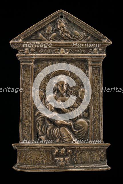 Madonna and Child with Saints, late 15th - early 16th century. Creator: Moderno.