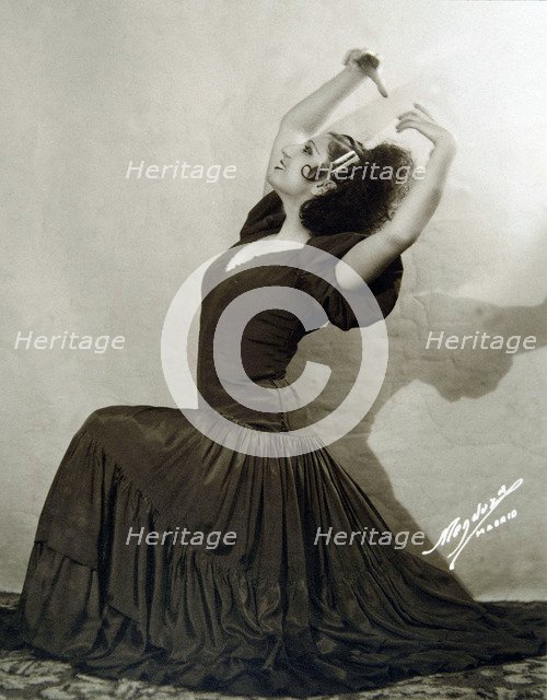 Pilar López Julve (1912-2008), Spanish dancer and choreographer.