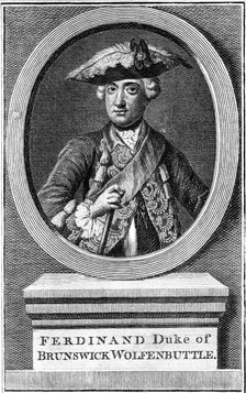 Ferdinand, Duke of Brunswick, (19th century).  Creator: Unknown.