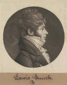Louis Buchanan Smith, 1804. Creator: Charles Balthazar Julien Févret de Saint-Mémin.