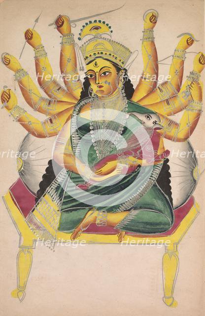 Ganesha-Janani (Mother of Ganesh), 1800s. Creator: Unknown.