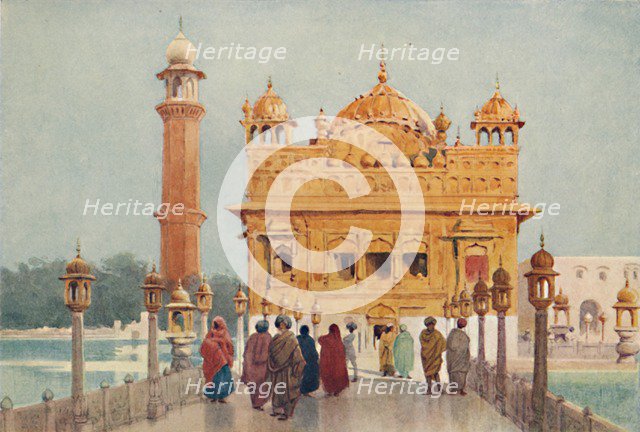'The Golden Temple, Amritzar', c1880 (1905). Creator: Alexander Henry Hallam Murray.