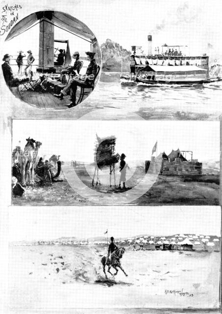 Sketches in the Soudan, 1898. Creator: Unknown.