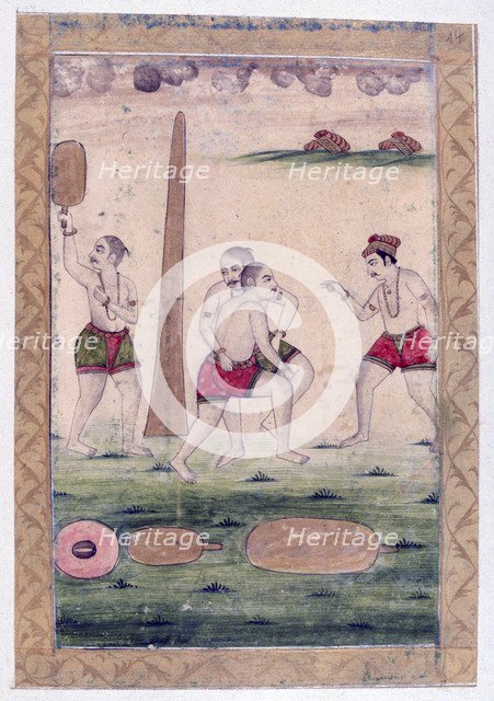 Desakha Ragini, Ragamala Album, School of Rajasthan, 19th century. Artist: Unknown