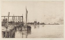 Connecticut River, 1885. Creator: Charles A Platt.