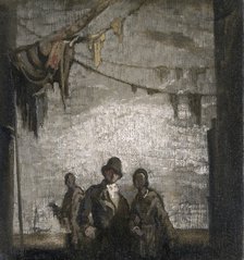 'Rag Alley', 1886-1941. Artist: James Pryde.