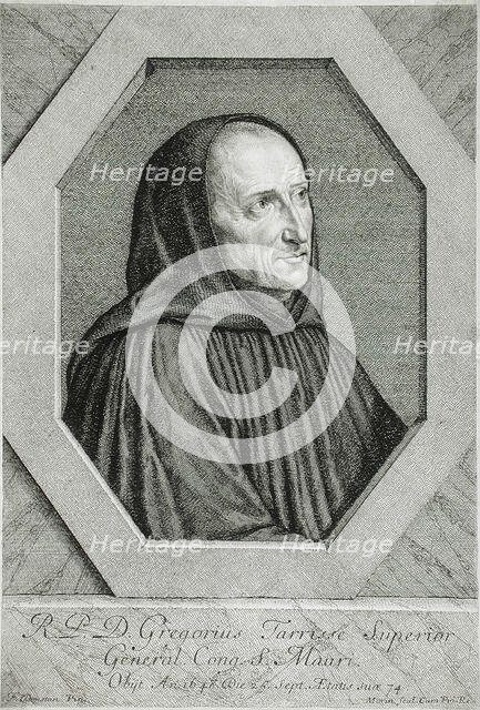 Father Jean-Grégoire Tarrisse, 1648. Creator: Jean Morin.