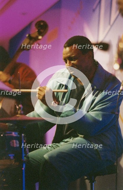 Herlin Riley, Nairn International Jazz Fesival, Scotland, 2004. Creator: Brian Foskett.