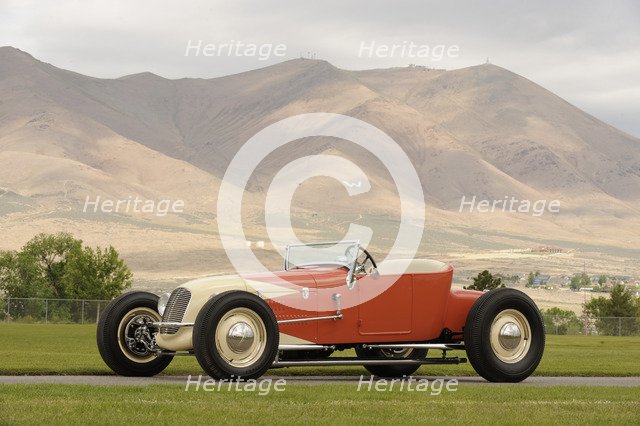 Ford Model T track roadster 1925 . Artist: Simon Clay.