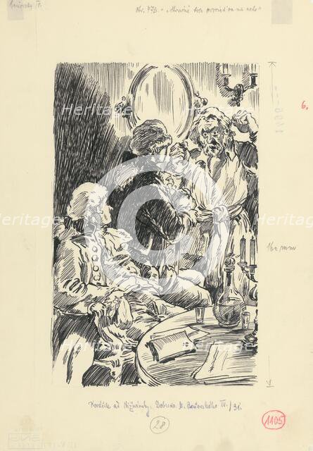 6.- It was terrible to look at him, 1953. Creator: Andrej Kovacik.