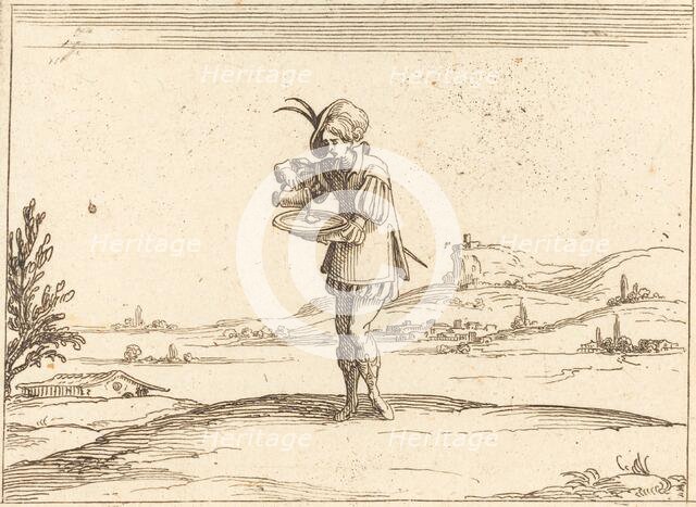 Man Washing a Pearl. Creator: Jacques Callot.