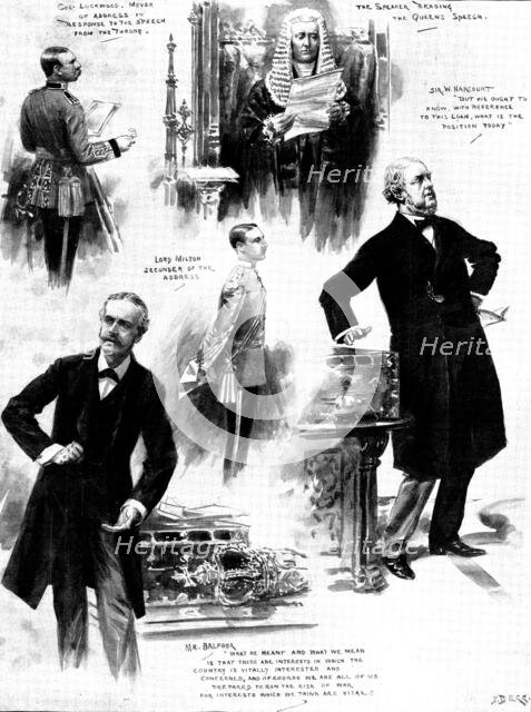 The Opening of Parliament, 1898. Creator: Unknown.