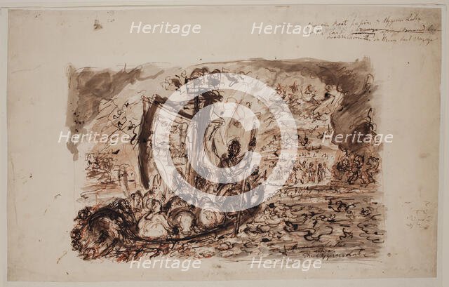 Charon's Boat, between 1780 and 1815. Creator: James Gillray.